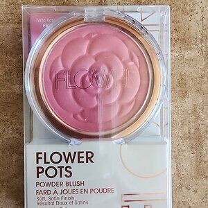FLOWER Beauty Flower Pots Powder Blush Wild Rose NEW